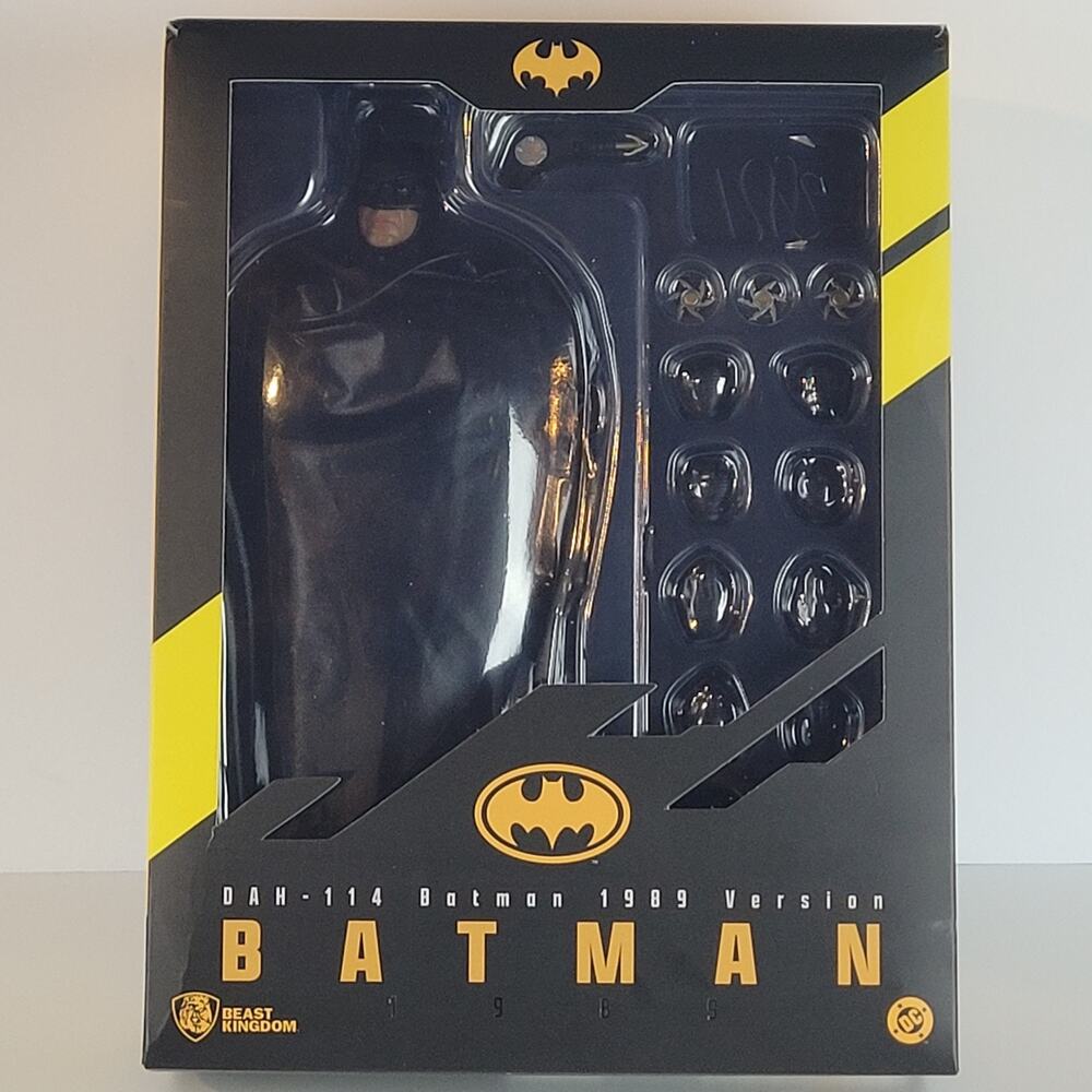 Beast Kingdom Batman 1989: BATMAN (Michael Keaton) Action Figure DAH-114